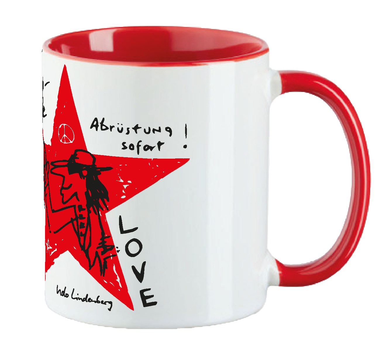 Udo Lindenberg Tasse – „Menschenfamilie“