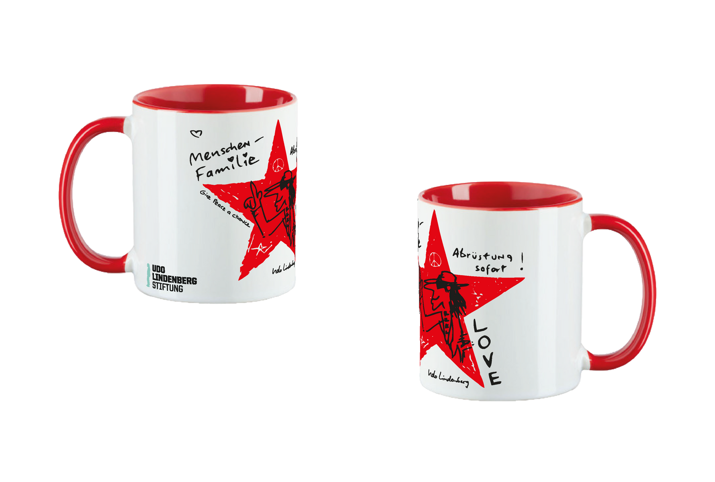 Udo Lindenberg Tasse – „Menschenfamilie“