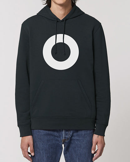 Hoodie Ring / Schwarz
